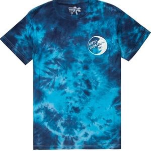 Happy Hour Dead Hour Tie Die Shirt